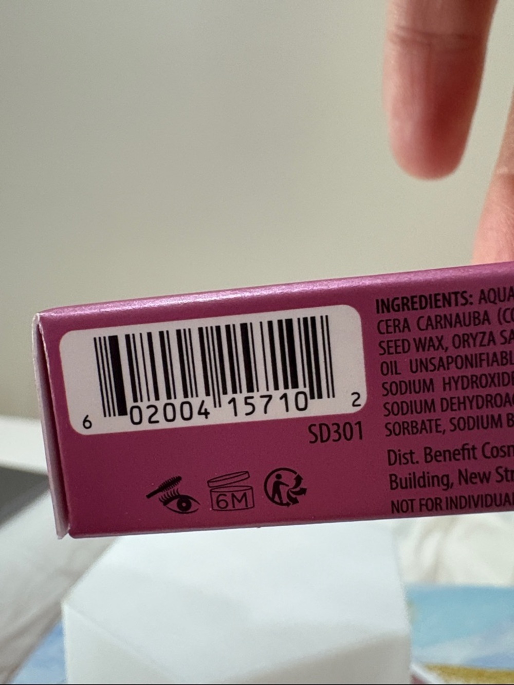 3/$25: Benefit Cosmetics gal Bounce Mascara 3g BNIB - Picture 4 of 5